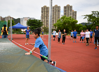 田徑精英運動員示範及交流活動