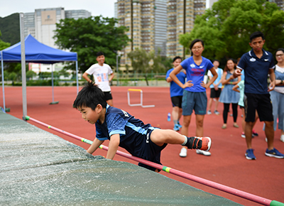 田徑精英運動員示範及交流活動