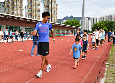 田徑精英運動員示範及交流活動