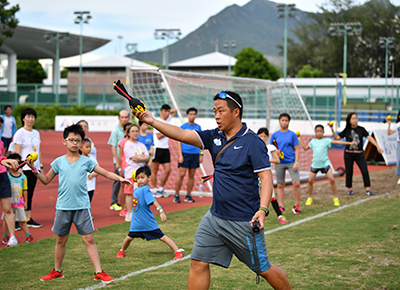 田徑精英運動員示範及交流活動