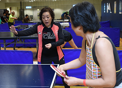The Star-studded Classroom - Table Tennis Elite Athletes' Demonstration and Exchange Programme