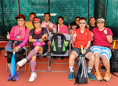 星級教室 - 網球精英運動員示範及交流活動
