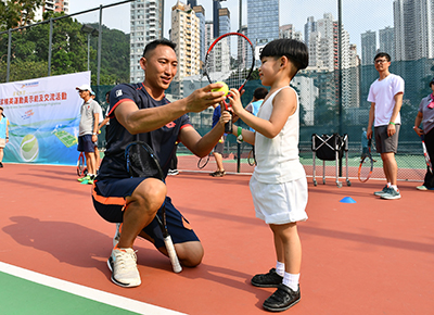 The Star-studded Classroom - Tennis Elite Athletes' Demonstration and Exchange Programme 