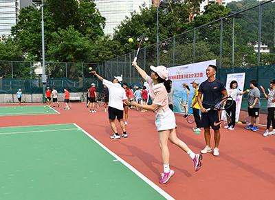 星级教室 - 网球精英运动员示范及交流活动