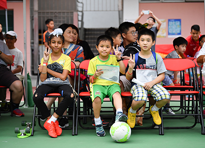 星级教室 - 五人足球精英运动员示范及交流活动  