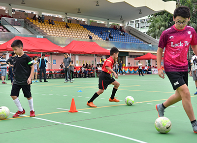 The Star-studded Classroom  - Futsal Elite Athletes' Demonstration and Exchange Programme 