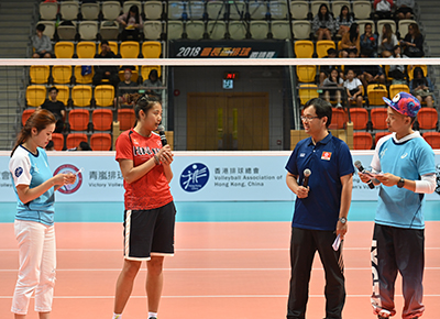 The Star-studded Classroom  - Volleyball Elite Athletes' Demonstration and Exchange Programme 