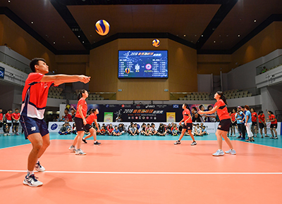 The Star-studded Classroom  - Volleyball Elite Athletes' Demonstration and Exchange Programme 