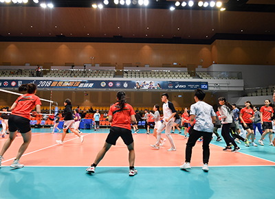 The Star-studded Classroom  - Volleyball Elite Athletes' Demonstration and Exchange Programme 