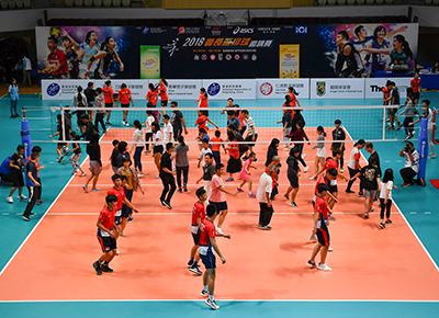 The Star-studded Classroom  - Volleyball Elite Athletes' Demonstration and Exchange Programme 