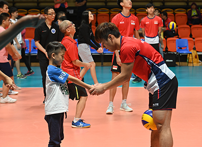The Star-studded Classroom  - Volleyball Elite Athletes' Demonstration and Exchange Programme 