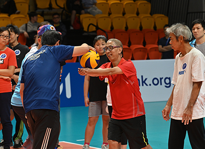 The Star-studded Classroom  - Volleyball Elite Athletes' Demonstration and Exchange Programme 