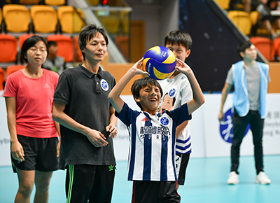 The Star-studded Classroom  - Volleyball Elite Athletes' Demonstration and Exchange Programme 