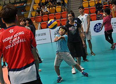 The Star-studded Classroom  - Volleyball Elite Athletes' Demonstration and Exchange Programme 