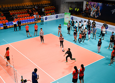 The Star-studded Classroom  - Volleyball Elite Athletes' Demonstration and Exchange Programme 