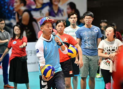 The Star-studded Classroom  - Volleyball Elite Athletes' Demonstration and Exchange Programme 