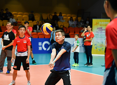 The Star-studded Classroom  - Volleyball Elite Athletes' Demonstration and Exchange Programme 