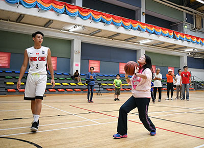 星级教室 - 篮球精英运动员示范及交流活动 