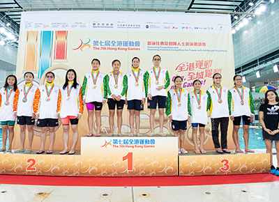 第七屆全港運動會游泳比賽 