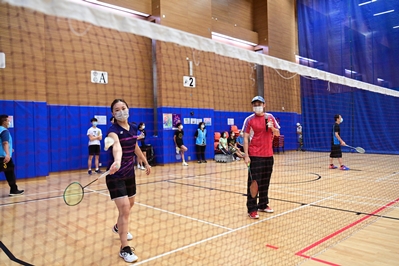 羽毛球精英运动员示范及交流活动