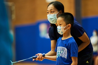 羽毛球精英运动员示范及交流活动