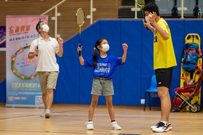 羽毛球精英运动员示范及交流活动