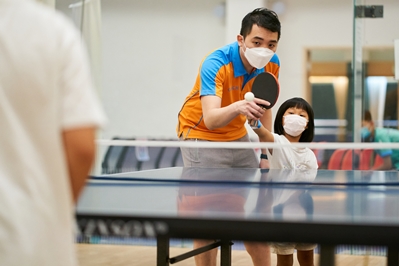 乒乓球精英运动员示范及交流活动 