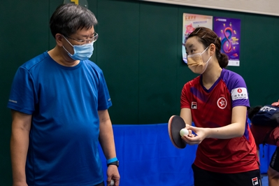 乒乓球精英运动员示范及交流活动 