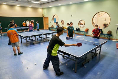乒乓球精英运动员示范及交流活动 