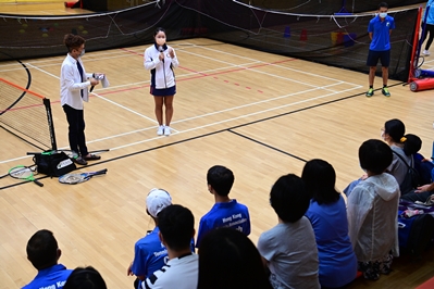 网球精英运动员示范及交流活动