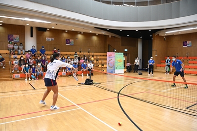 网球精英运动员示范及交流活动