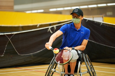 网球精英运动员示范及交流活动