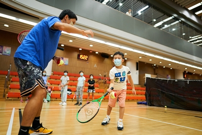 网球精英运动员示范及交流活动