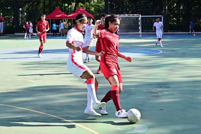 五人足球精英运动员示范及交流活动 