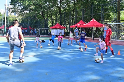 五人足球精英运动员示范及交流活动 