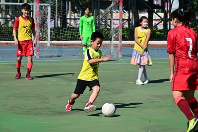 五人足球精英运动员示范及交流活动 