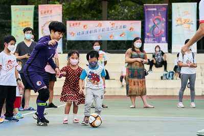 五人足球精英运动员示范及交流活动 