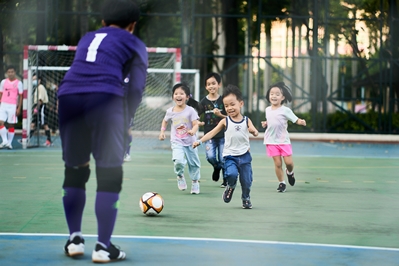 五人足球精英运动员示范及交流活动 